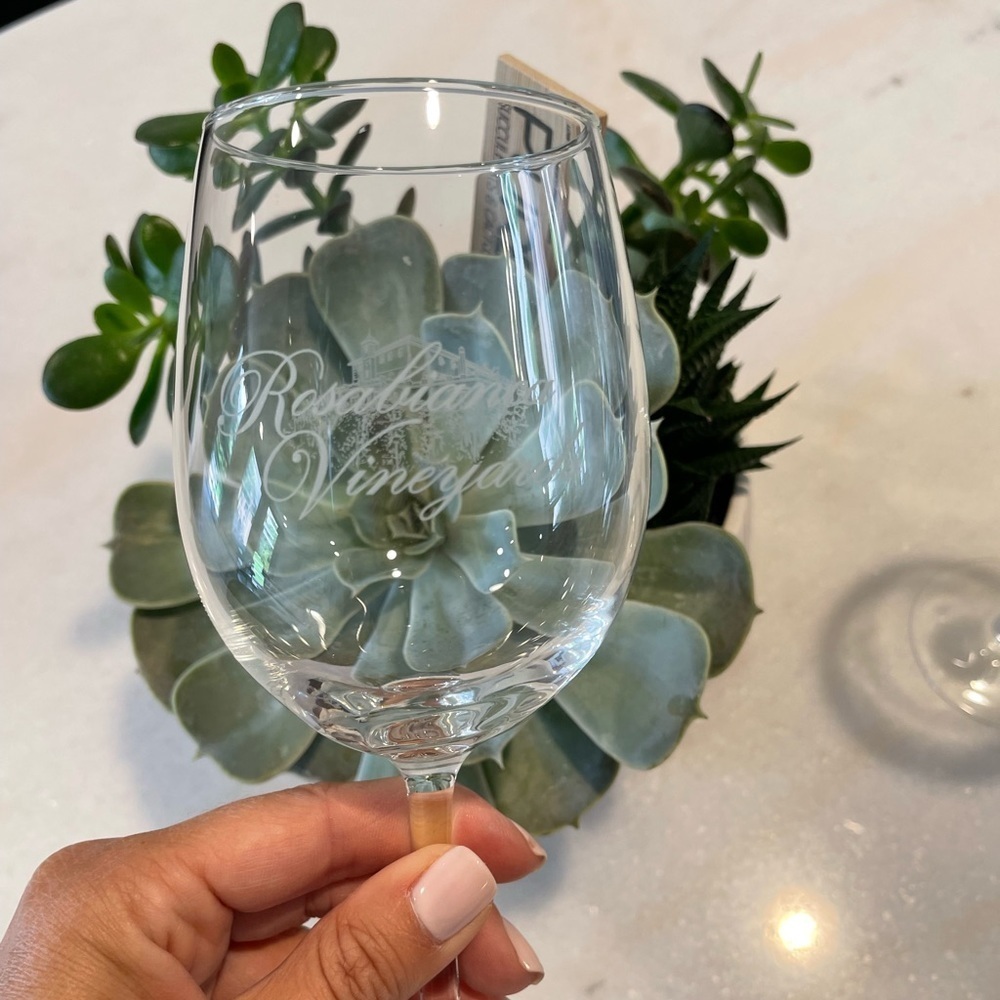 Rosabianca Vineyard Wine Glasses - Picture 2 of 3